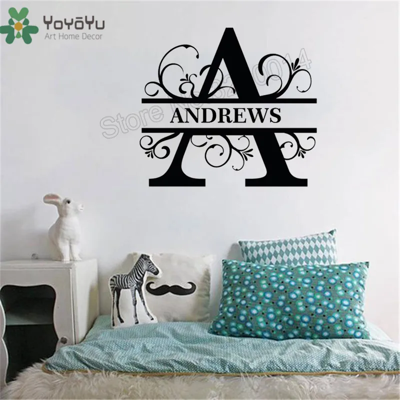 name wall letters
