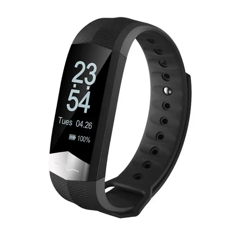 

Smartphone Bluetooth Smart Wristband Sleep Sports Smart Bracelet Heart Rate Monitor Fitness Tracker Smartband for iOS Android OS