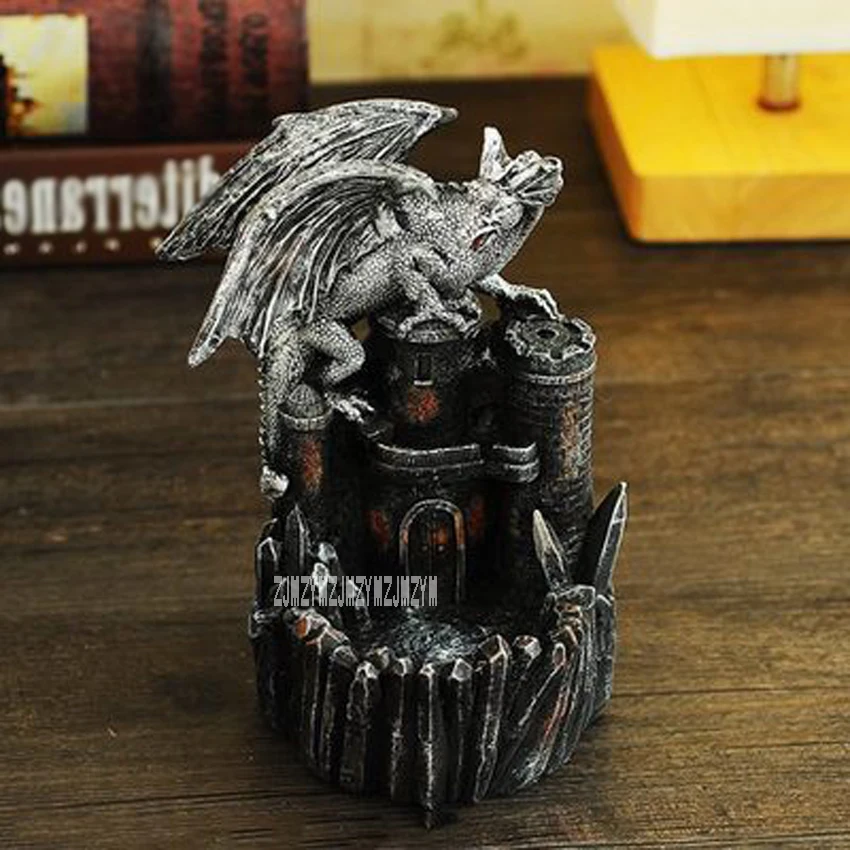 TTJ0002 Creative Crafts Resin Incense Burner Household Backflow Incense