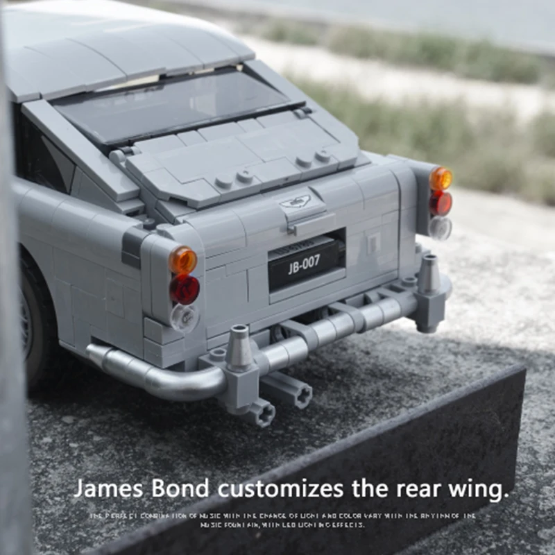 LEPIN 21046 James Bond Aston Martin DB5 Compatible With Legoing 10262 Set Building Blocks Bricks Educational Toys DIY Christmas LEPIN 21046 James Bond Aston Martin DB5 Compatible With Legoing 10262 Set Building Blocks Bricks Educational Toys DIY Christmas