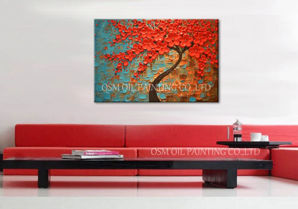 love tree oil painting