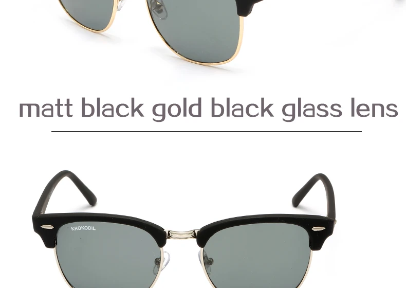 Топ ретро унисекс классические солнцезащитные очки Мужские Женские брендовые дизайнерские UV400 черные солнцезащитные очки oculos de sol 8016
