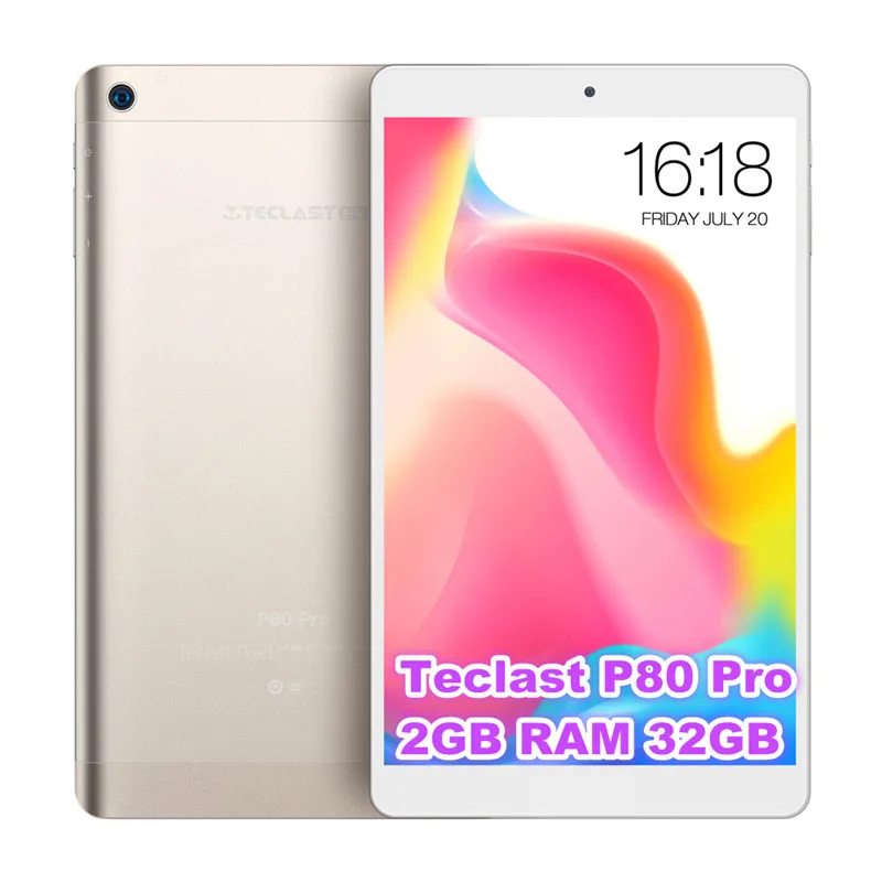 Teclast P80 Pro Tablet PC 2 ГБ Оперативная память 32 eMMC Встроенная 8 0 дюйма Android 7 MTK8163 4 ядра 1 3