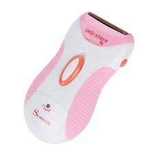 220/240 в Женская бритва перезаряжаемая Водонепроницаемая Подмышечная бикини эпиляция безболезненный эпилятор