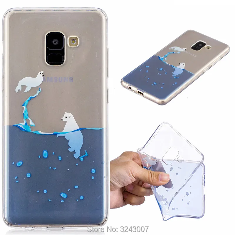 For Samsung Galaxy S8 S8Plus S9 S9Plus Case Cover for Samsung A8 A8Plus 2018 S4 S5mini Note8 G530 Caes Silicon Cover Case bags (7)