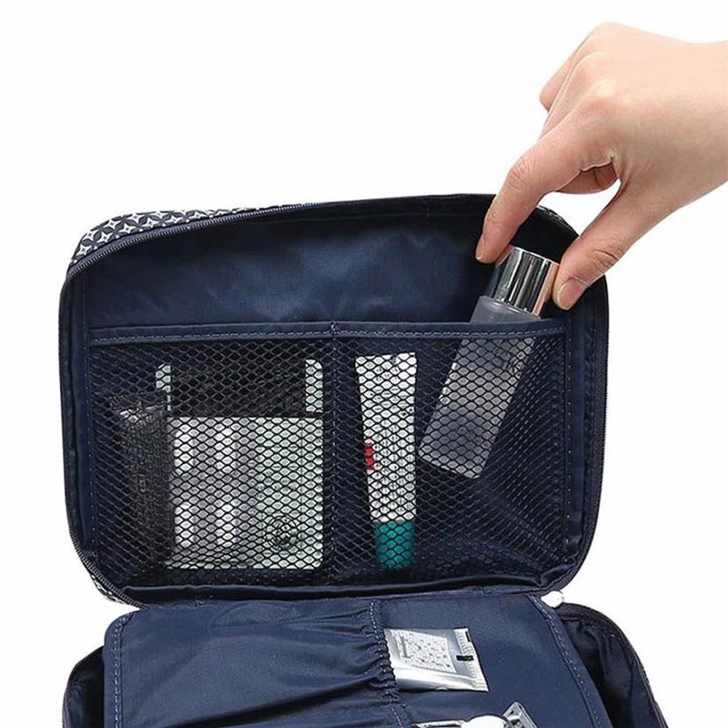 2018 New Creative Eco-Friendly Pockettrip Clear Cosmetic Makeup Bag Toiletry Travel Kit Organizer Organizer Bag for traval C022601