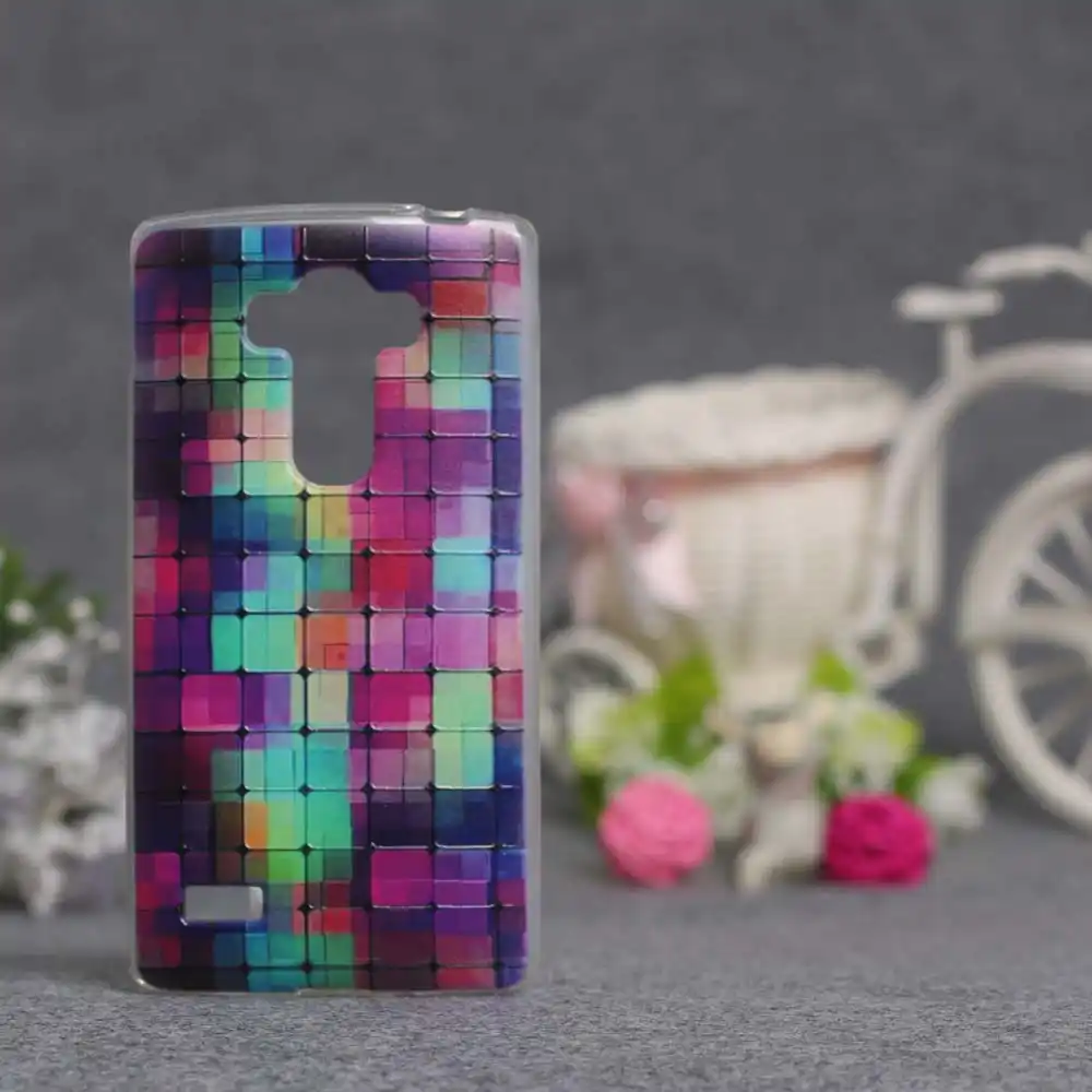 Чехол для LG G4Beat мягкий силиконовый чехол накладка с рисунком цветов G4S G4 Beat G4s H736