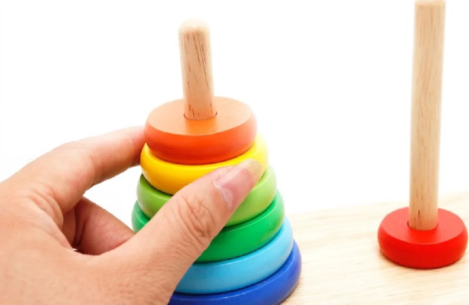 Для укладки Цвет Геометрия Круг вложенности игрушки развивающие подарок ко дню рождения детский спортивный деревянные детские игрушки jooyoo