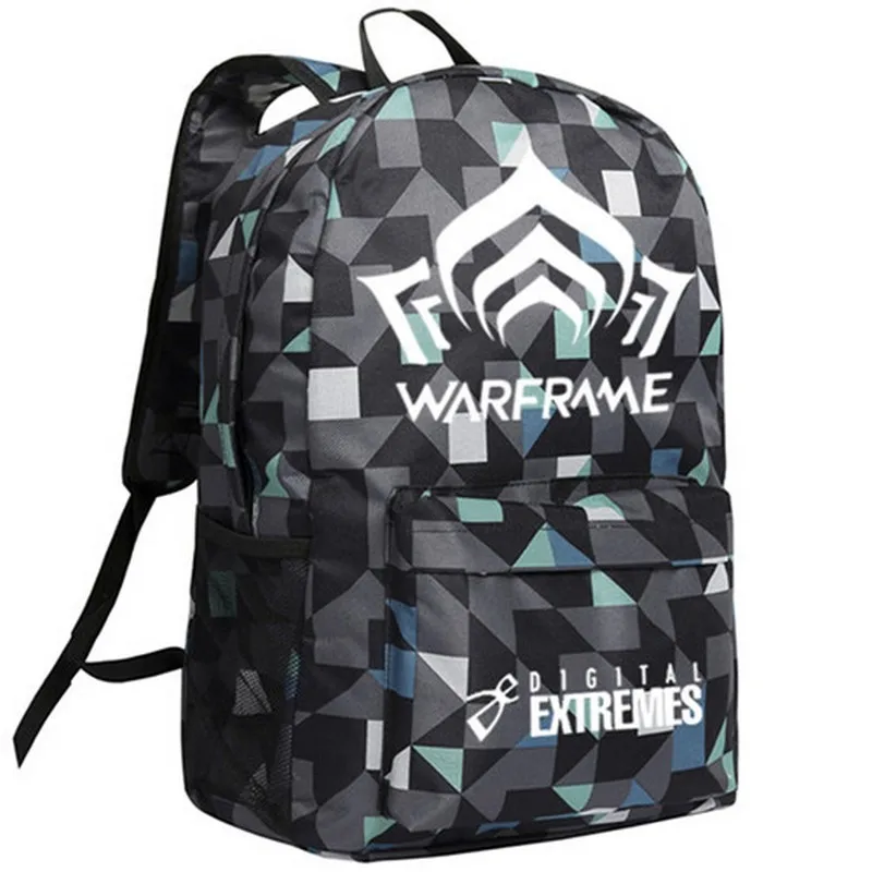 

MeanCat Popular Computer Online Game Warframe Collection Backpacks for School Boys and Girls Travel Shopping Use