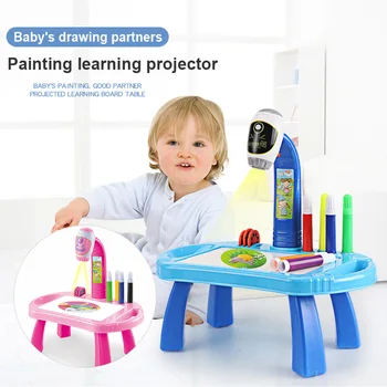 

1 Pcs Children Kids Painting Projector Educational Learning Drawing Writing Table Gift FJ88
