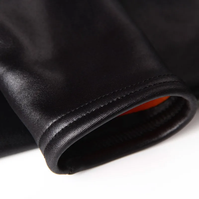COOTELILI Children Baby Black Leather Pants For Kids Girls Leggings Plus Velvet Girl Kids Winter Pants Thickening Girls' Trouser (10)