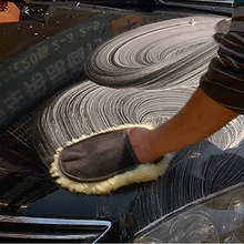 1 шт. бежевые автомобильные стеклянные перчатки для мытья полировка автомобиля интимный уход, полировка инструменты для чистки автомобиля инструменты для детализации