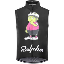 Симпсоны, зимний велосипедный жилет, ветрозащитный жилет для велоспорта, без рукавов, для шоссейной дорожки, MTB, для гонок, аэро, для велоспорта, Джерси, Мужская итальянская одежда