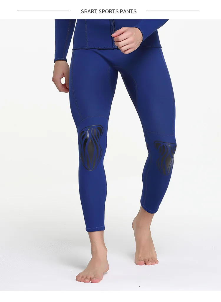SBART мужские брюки для серфинга, гидрокостюм 3 мм, неопреновые штаны для дайвинга, защита от УФ-лучей, купальный костюм, анти-Медуза, подводное плавание, плавки N
