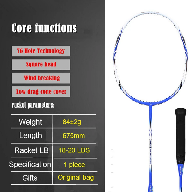 100% Original YONZHENX de carbono raqueta de bádminton profesional 3U G3 20 LBS raqueta de bádminton con bolsa de transporte 100% Original YONZHENX de carbono raqueta de bádminton profesional 3U G3 20 LBS raqueta de bádminton con bolsa de transporte