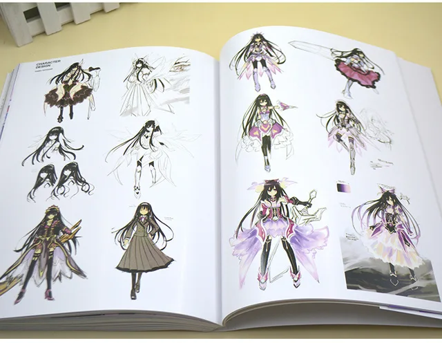 Date A Live II Animation Visual Guide Book Art Book