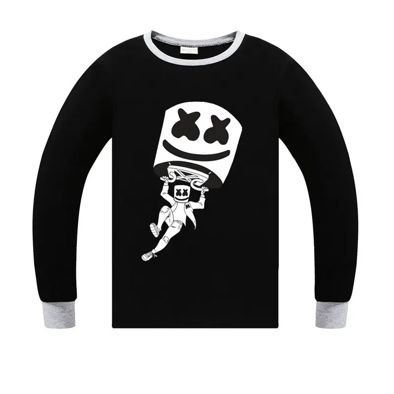 

New Summer Apex Legends T-shirts Marshmello Dj Music Cotton Tee Casual Kids T-Shirt Confortable Children's leisure Sweatshirt