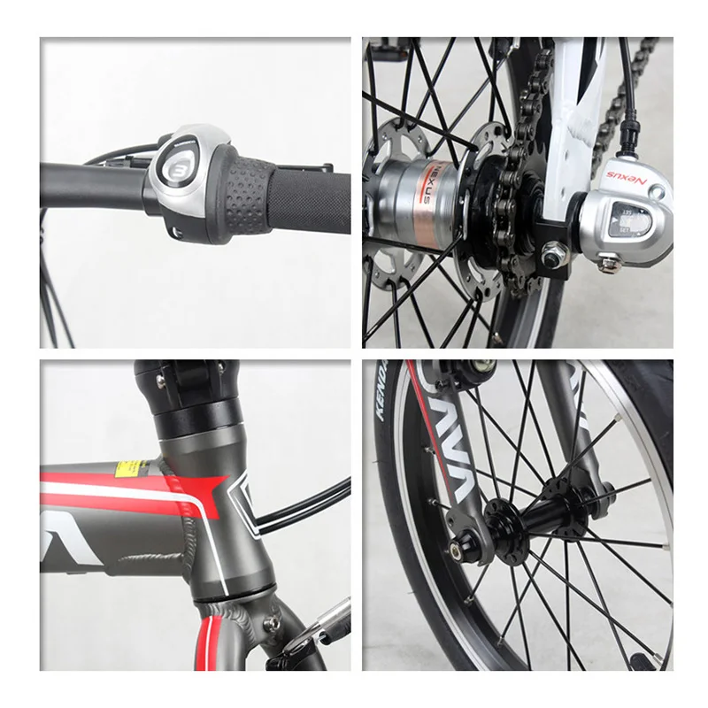 Best JAVA X3 Aluminum Folding Bike 14" V Brake Inner 3 Speed Bike Urban Commuter Bicycle Foldable 4 Best JAVA X3 Aluminum Folding Bike 14" V Brake Inner 3 Speed Bike Urban Commuter Bicycle Foldable 4