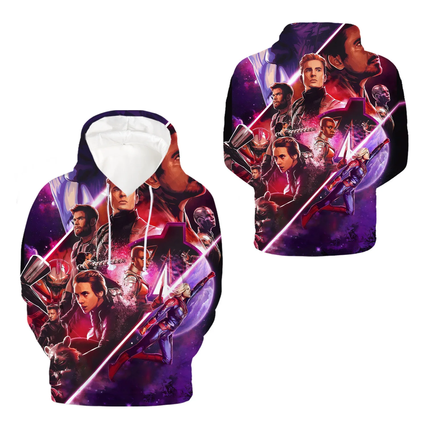 

Avengers 4 Endgame Streetwear Hoodies Cosplay Quantum Realm 3d Printed Pullover Sweatshirt 2019 Men/women Costume Hoodies Unisex