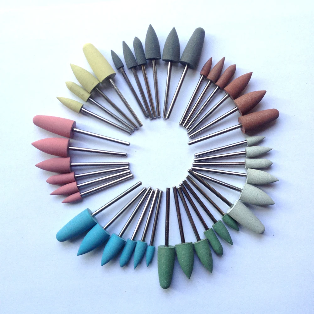 

40 pcs/lot,Dental Tools,carving tools,polish tools, Rubber Polishing Abrasive Tips,Shank diameter:2.35mm