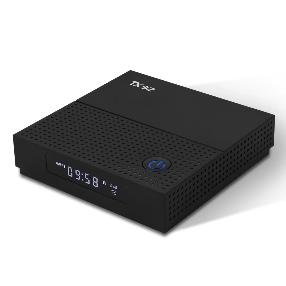 TX92 Smart Android 7,1 ТВ приставка 3 Гб 64 Гб Amlogic S912 Восьмиядерный 2,4G/5G WiFi Bluetooth 4,1 приставка 17,3 4K медиаплеер