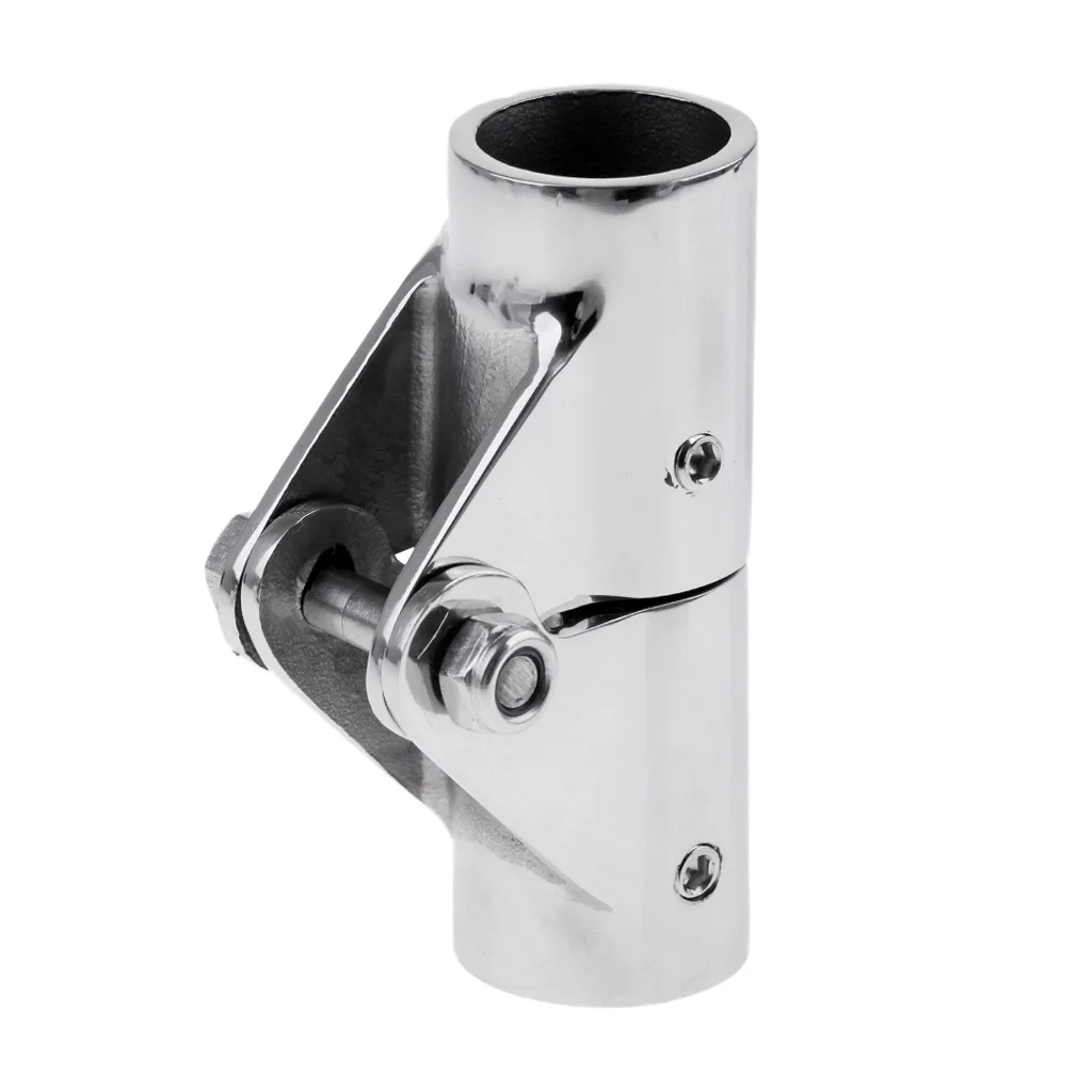 

1 Pcs Folding Swivel Coupling Tube Pipe Connector For Boat Hand Rail Tube/Pipe Boat Hardware 316 Stainless Steel 180 Degree Fold