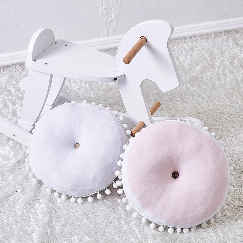 Baby Pillow Infantil Toddler round Sleep Pillow INS baby room decor