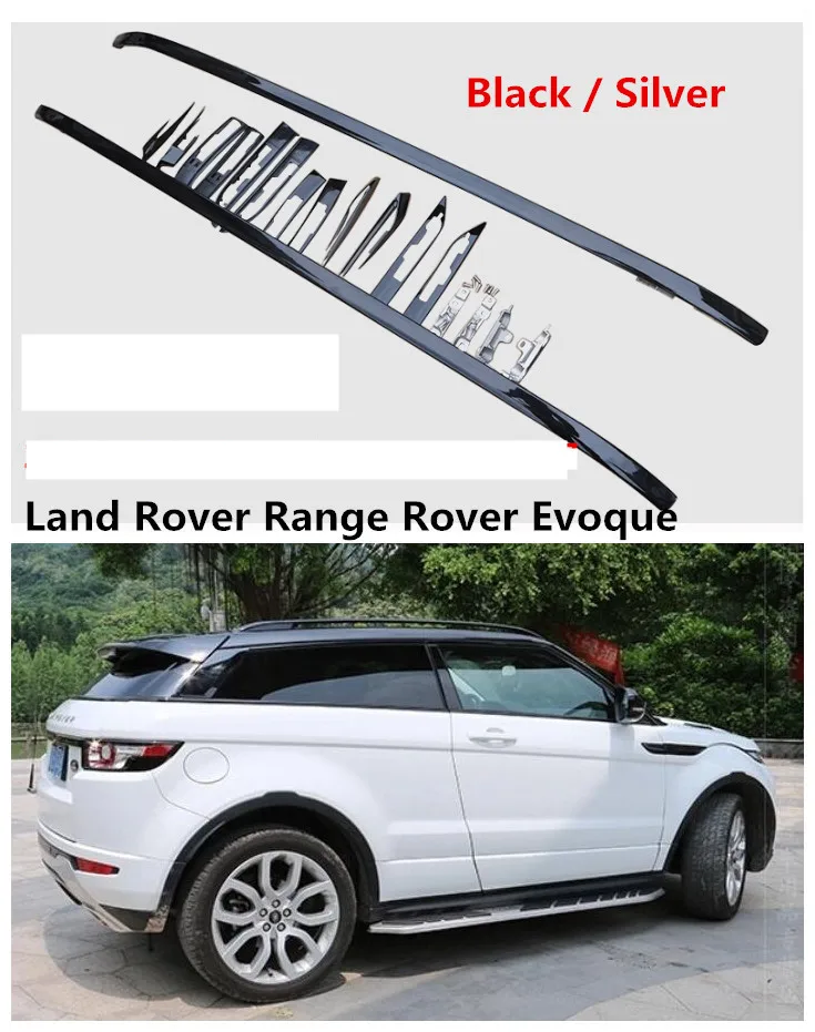 Авто багажник на крышу багажная стойка для Land Rover Range Rover Evoque 2012- Высокое качество алюминиевый сплав автомобильные аксессуары