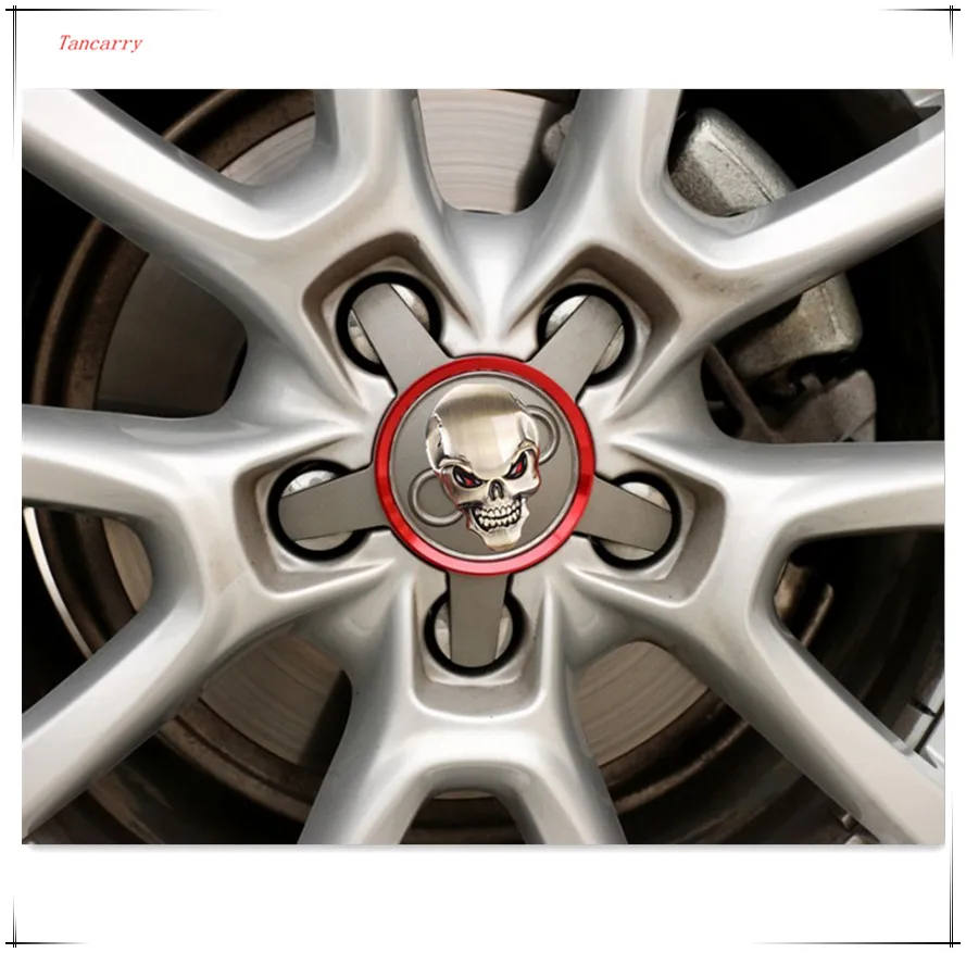 

CAR wheels cartwheel circle cover trim FOR Citroen Grand C4 Picasso C4 Aircross C Elysee DS3 C5 C4 stickers accessories