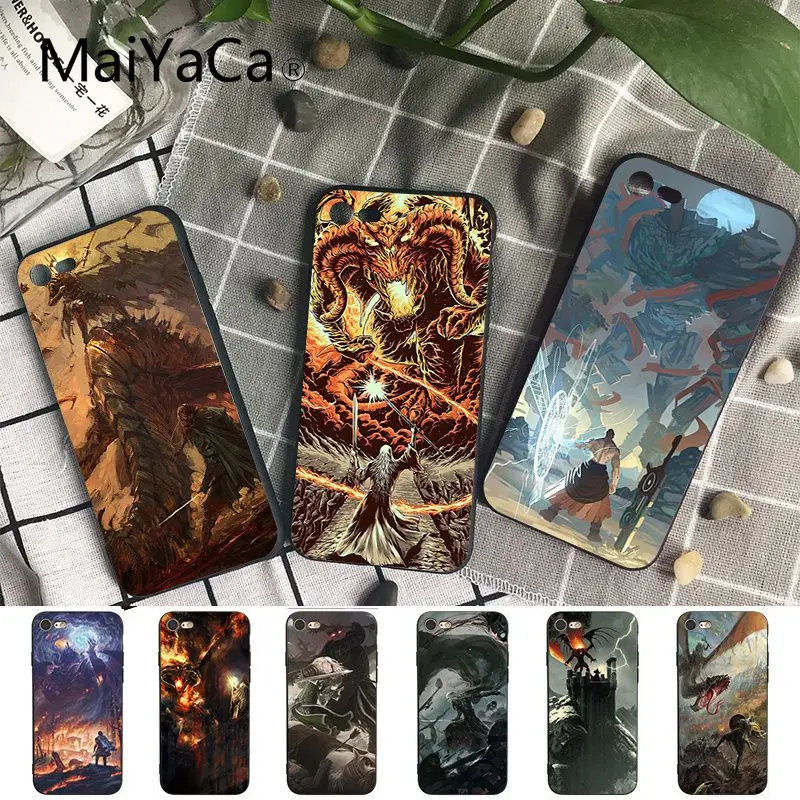 

Maiyaca The Lord of Rings Hobbit Novelty Fundas Phone Case Cover for iPhone 5 5Sx 6 7 7plus 8 8Plus X XS MAX XR 10 Case