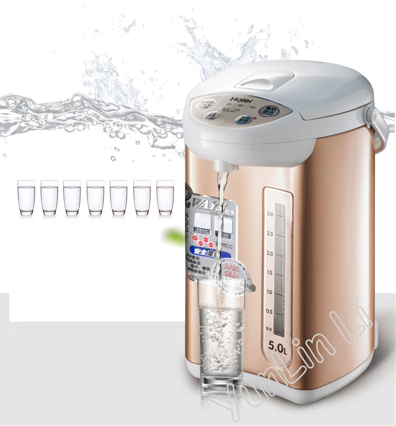 

Intellgent Electric Kettle 5L Household Heating and Heat Perservation Water Boiler Automatic Power Off Water Kettle HBM-B09