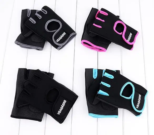 Gym Body Building Training Fitness Gloves Sports Weight Lifting Exercise Slip-Resistant Men Women Gloves