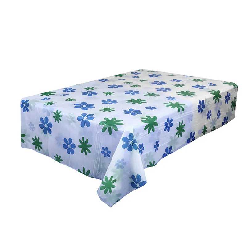 Waterproof Oilproof Plastic Disposable Tablecloth Wedding Birthday Party Table Cover Desk Cloth Events Tableware #3j07 (19)
