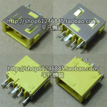 

Free shipping For New Original For Lenovo Thinkpad x230s power connector power head yellow single head side port