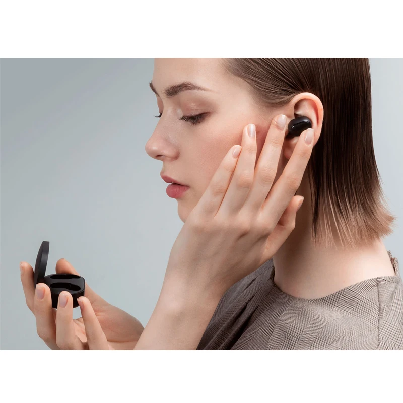 Глобальная версия Xiaomi Redmi AirDots наушники TWS 0Bluetooth Молодежная стерео bluetooth 5 0