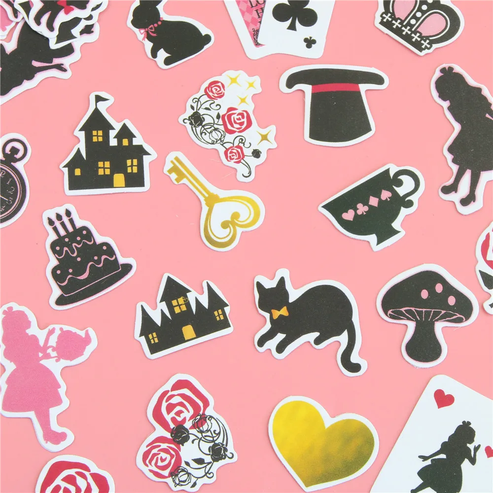 1 пакет милые бумажные наклейки в виде животных|paper stickers|cat stickercute kawaii |