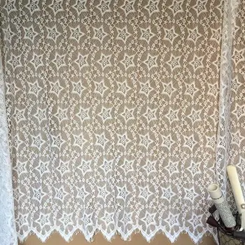 

2019 NEW shiny organdy thick quality clothing lace 3 meters cheap price high quality! Stars lace black lace ribbon soft NICE!