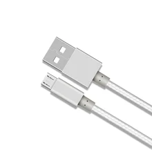 CAMDEMS/1 м 3ft лучшего качества микро V8 тканевый Плетеный нейлон usb-кабель для передачи данных и аксессуар пряди зарядное устройство кабель для samsung s4 s6 s7 200 шт
