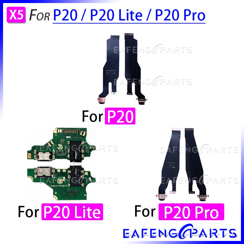 

USB Date Charging Port Charger Dock Connector Flex Cable For Huawei P20 P20 Lite P20 Pro Charging Flex
