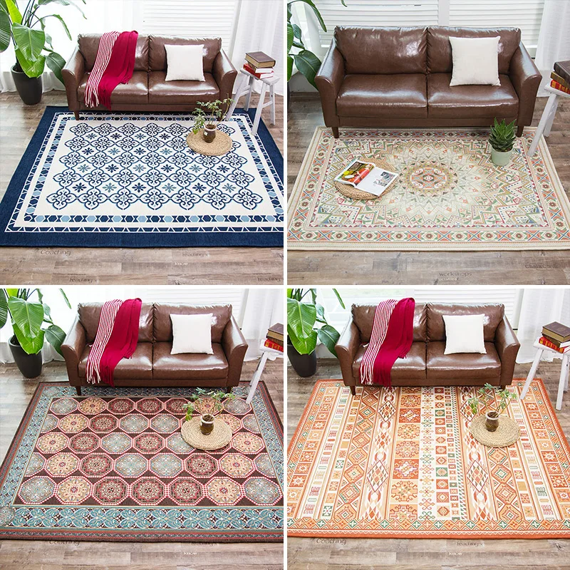 

200CM X 250CM Large Size Modern Fashion Carpet Area Rugs Non-slip Floor Mats For Living Room Bedroom Home Decoration Supplies