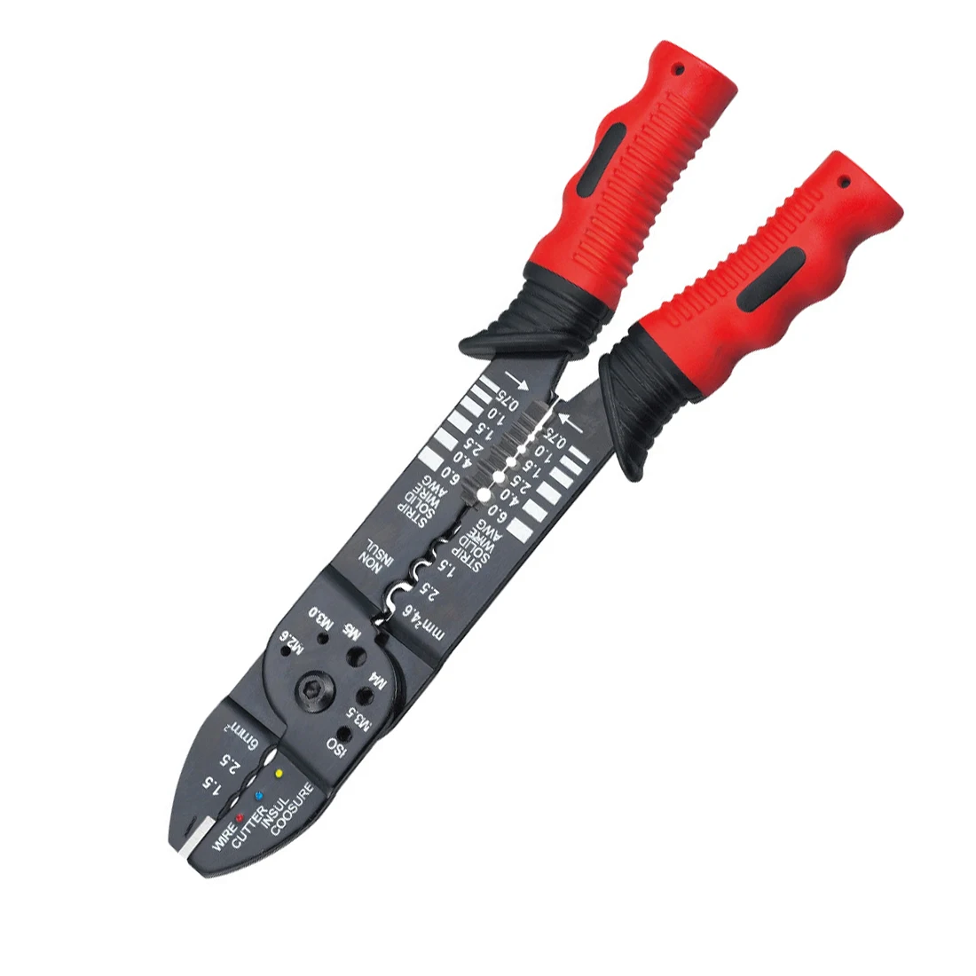 

Hot Practical Multi-functional Crimping Pliers Wire Stripper for Electrician Tools Cutting For cutting/stripping/Crimping