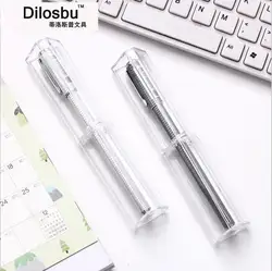 Dilosbu 0,5 мм Pen 1 шт. гелевая для школьных принадлежностей Цвет Pen Set стационарный офисные принадлежности Bullet Journal записи металл черный