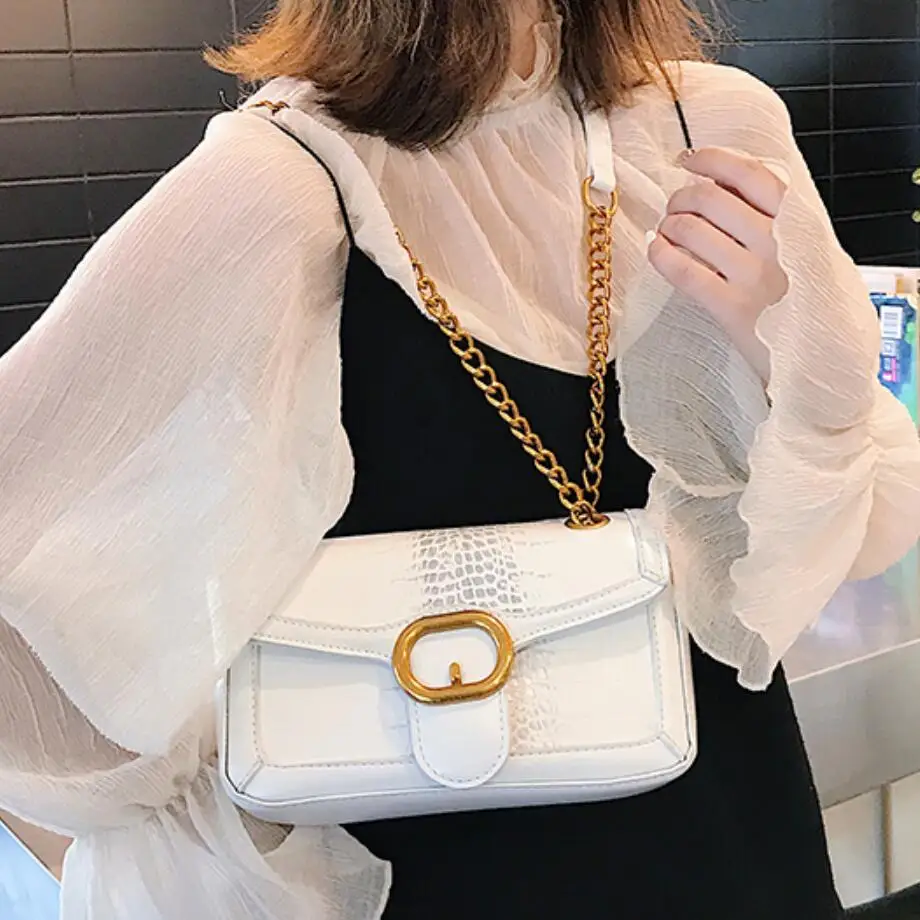 

2019 Fashion Metal Lock Mini Small Square Pack Shoulder Bag Crossbody Package Clutch Women Designer Wallet Handbags Bolsos Mujer