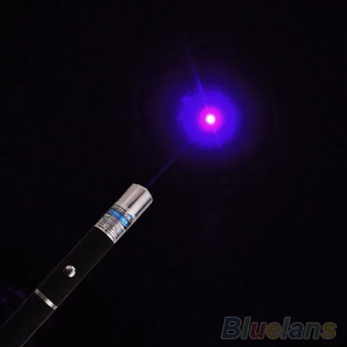 Стабильный Фиолетовый Синий луч света Видимый 5 МВт 405nm лазерная указка ручка