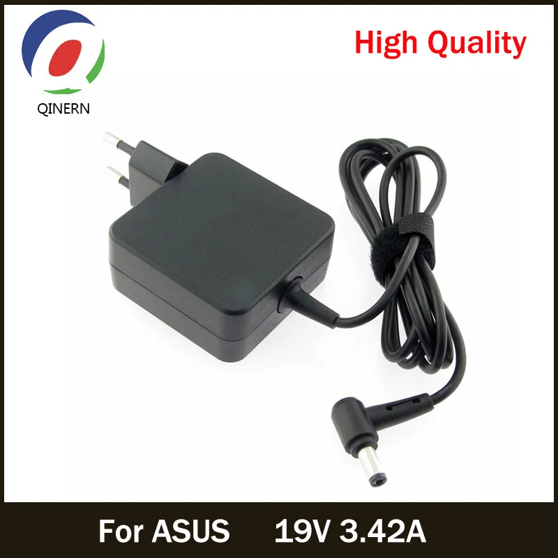 QINERN EU 19V 3.42A 65W 5.5*2.5mm AC Charger For ASUS Laptop adapter For ASUS X550C Tablet Battery Power Supply Portable Charger QINERN EU 19V 3.42A 65W 5.5*2.5mm AC Charger For ASUS Laptop adapter For ASUS X550C Tablet Battery Power Supply Portable Charger