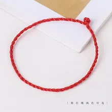 1 шт. модные красные браслеты ручной работы для мужчин и женщин, ювелирные изделия для влюбленных пар