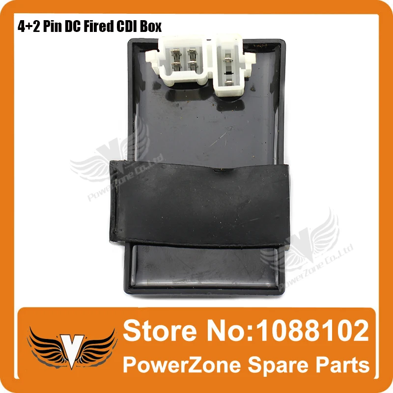 DC 6pin 4 + 2 контакта CDI подходит для tCG CB 125cc 150cc 250cc Мотоспорт скутер квадроцикл
