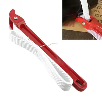 

1pc Strap Wrench adjustable nylon oil filter strap wrench removing and installing oil filter tools Aluminum