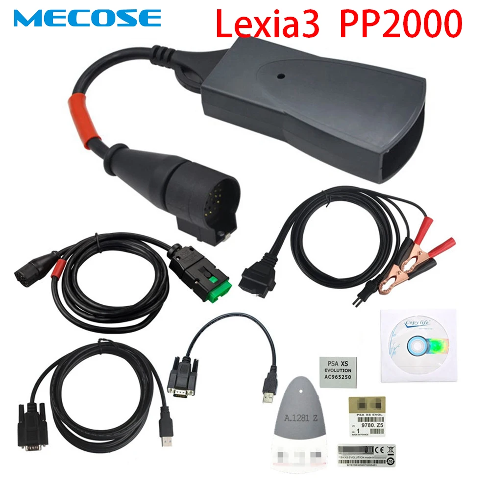 

Professional Lexia3 Full Chip Reference Serial 921815C Lexia 3 V48 PP2000 V25 Excellent Golden PCB PSA 30Pin S.1279