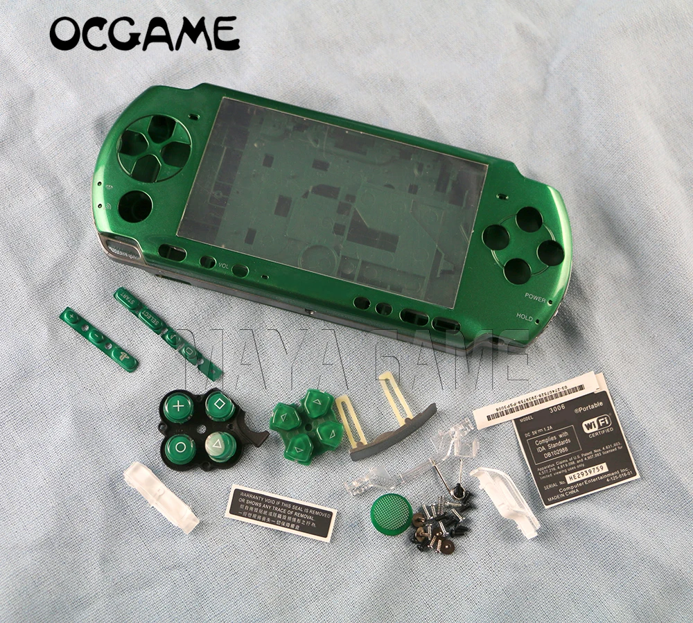 

OCGAME Multi Color for PSP3000 PSP 3000 Game Console replacement full housing shell cover case with buttons kit